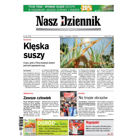 Nasz Dziennik z dnia 19.06.2018 wydanie PDF