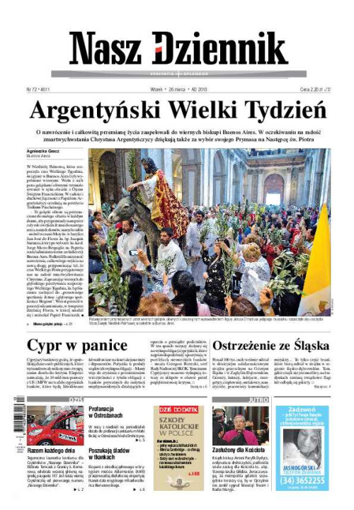 Nasz Dziennik z dnia 26.03.2013 wydanie PDF