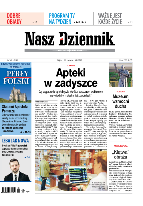Nasz Dziennik z dnia 22.06.2018 wydanie PDF