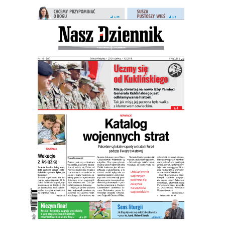 Nasz Dziennik z dnia 23.06.2018 wydanie PDF