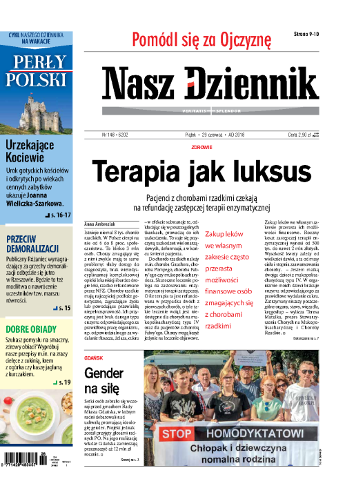 Nasz Dziennik z dnia 29.06.2018 wydanie PDF