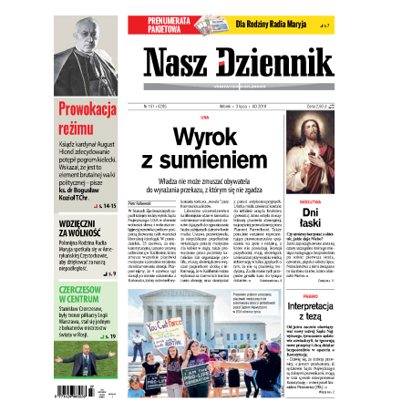 Nasz Dziennik z dnia 03.07.2018 wydanie PDF