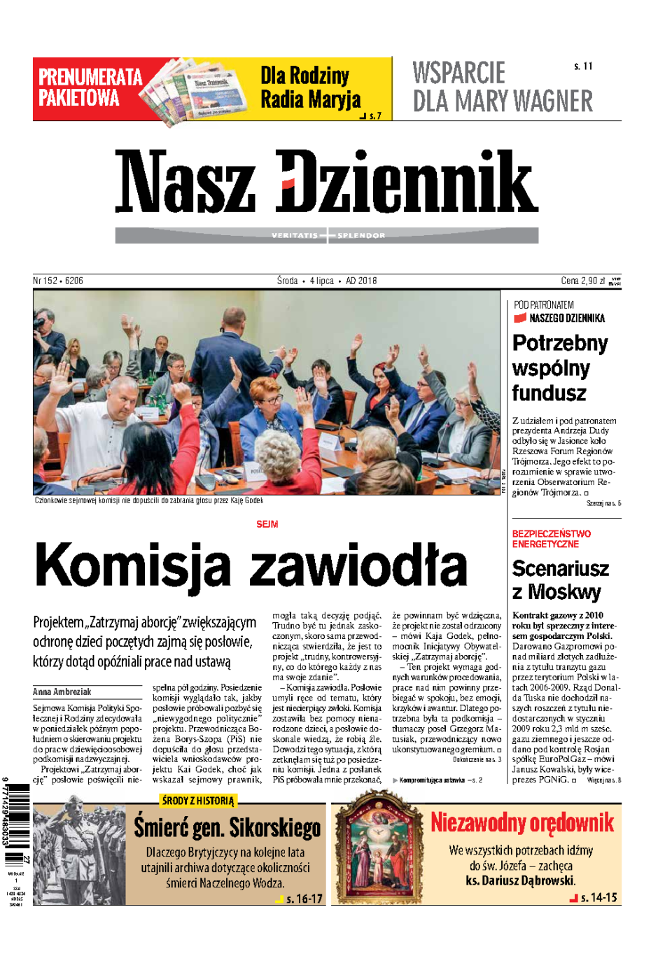 Nasz Dziennik z dnia 04.07.2018 wydanie PDF