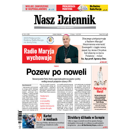 Nasz Dziennik z dnia 07.07.2018 wydanie PDF