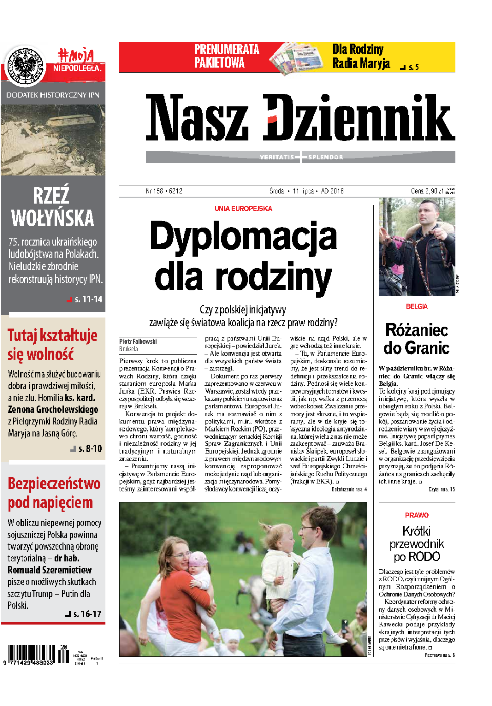 Nasz Dziennik z dnia 11.07.2018 wydanie PDF