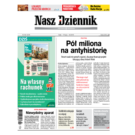 Nasz Dziennik z dnia 18.07.2018 wydanie PDF