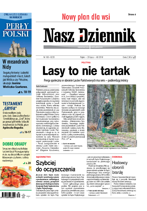Nasz Dziennik z dnia 20.07.2018 wydanie PDF
