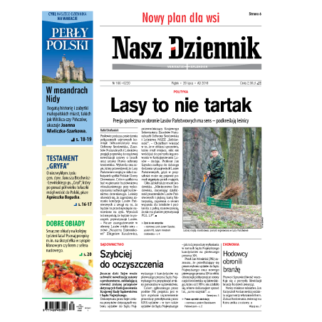Nasz Dziennik z dnia 20.07.2018 wydanie PDF