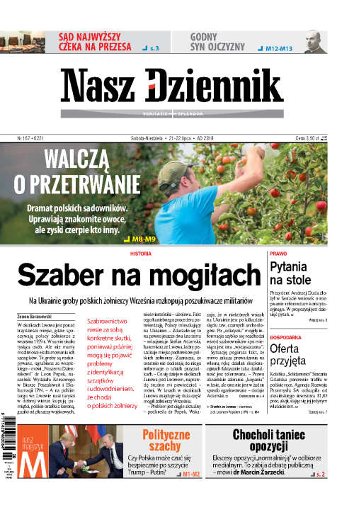 Nasz Dziennik z dnia 21.07.2018 wydanie PDF