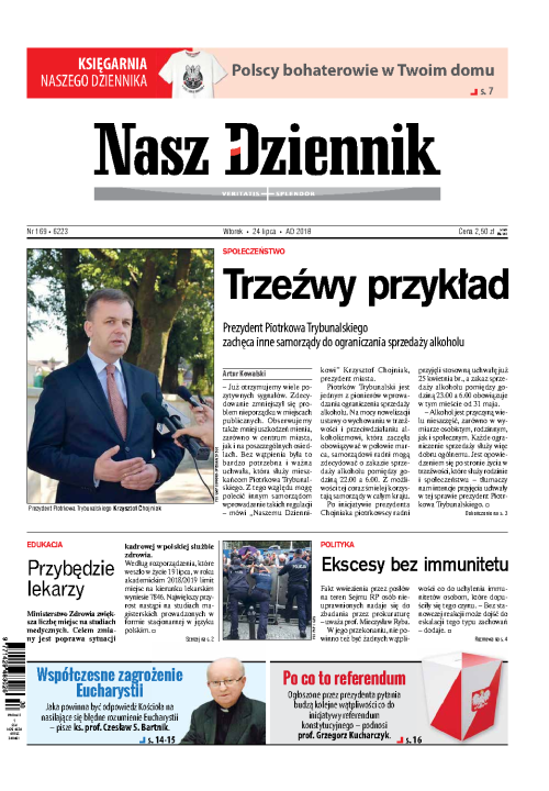 Nasz Dziennik z dnia 24.07.2018 wydanie PDF