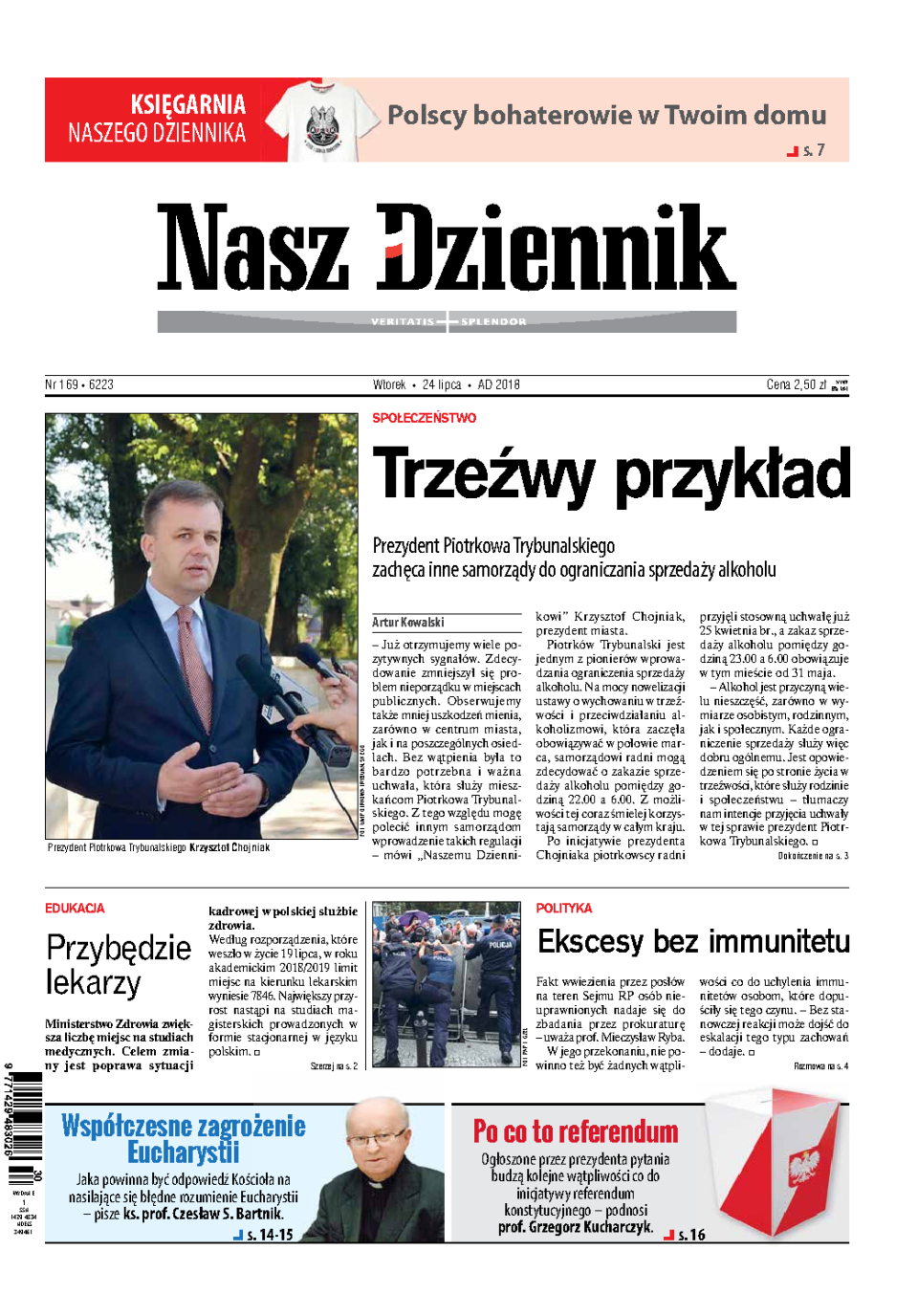 Nasz Dziennik z dnia 24.07.2018 wydanie PDF