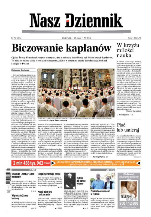 Nasz Dziennik z dnia 29.03.2013 wydanie PDF