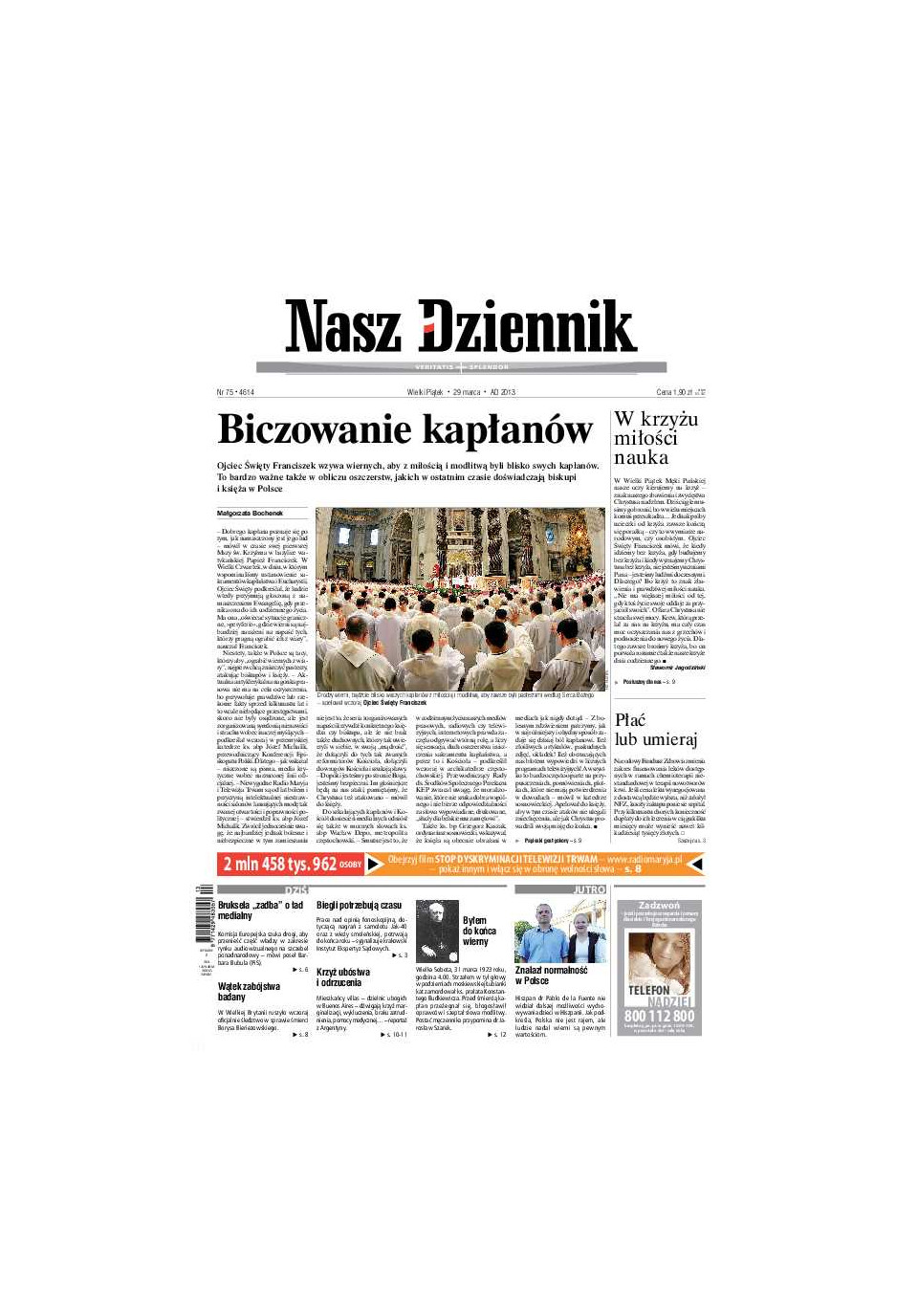 Nasz Dziennik z dnia 29.03.2013 wydanie PDF