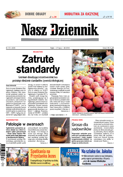 Nasz Dziennik z dnia 27.07.2018 wydanie PDF