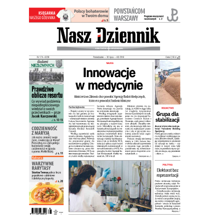 Nasz Dziennik z dnia 30.07.2018 wydanie PDF