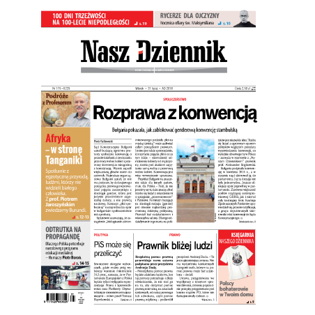 Nasz Dziennik z dnia 31.07.2018 wydanie PDF