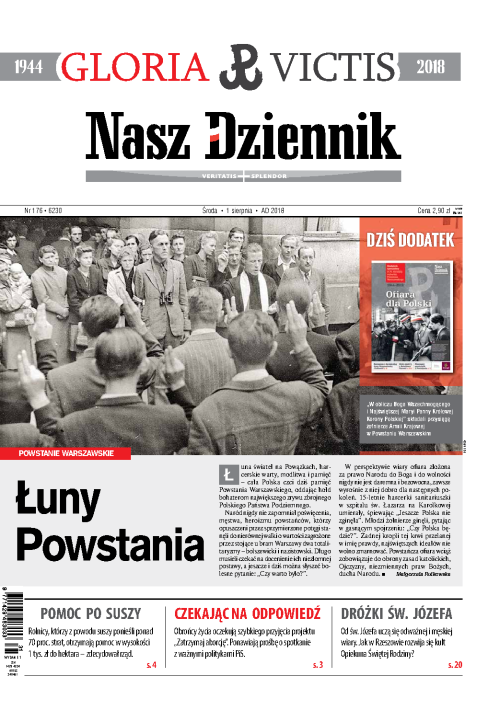 Nasz Dziennik z dnia 01.08.2018 wydanie PDF