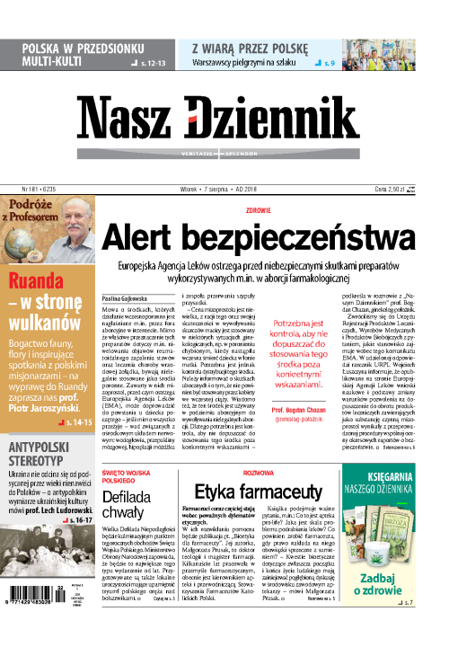 Nasz Dziennik z dnia 07.08.2018 wydanie PDF