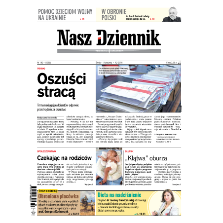 Nasz Dziennik z dnia 08.08.2018 wydanie PDF