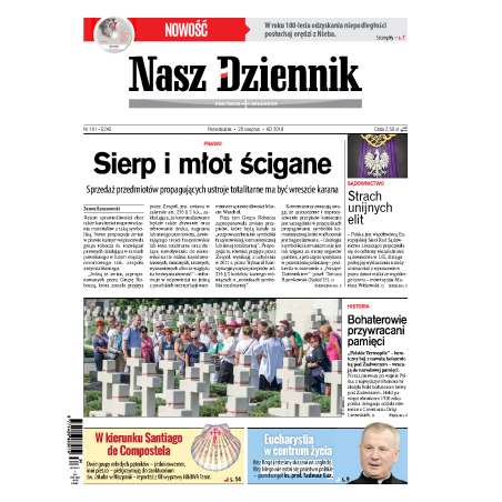 Nasz Dziennik z dnia 20.08.2018 wydanie PDF