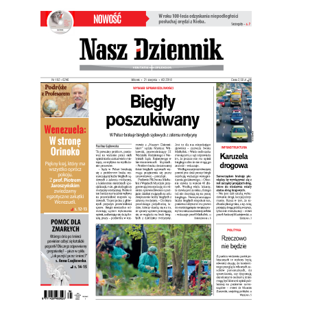 Nasz Dziennik z dnia 21.08.2018 wydanie PDF