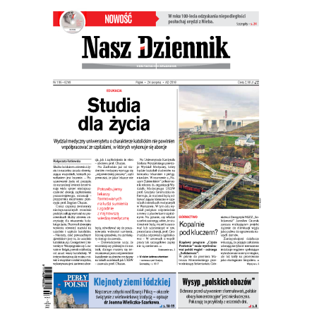 Nasz Dziennik z dnia 24.08.2018 wydanie PDF