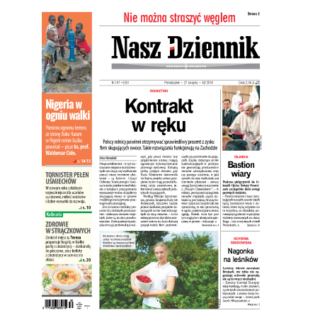 Nasz Dziennik z dnia 27.08.2018 wydanie PDF