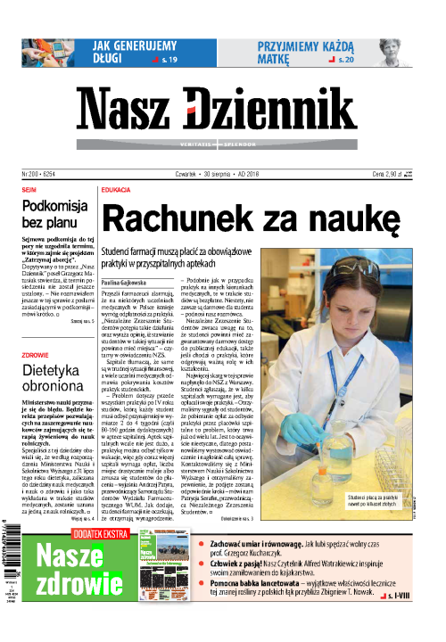Nasz Dziennik z dnia 30.08.2018 wydanie PDF