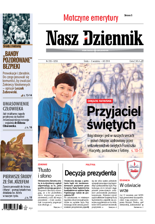 Nasz Dziennik z dnia 05.09.2018 wydanie PDF