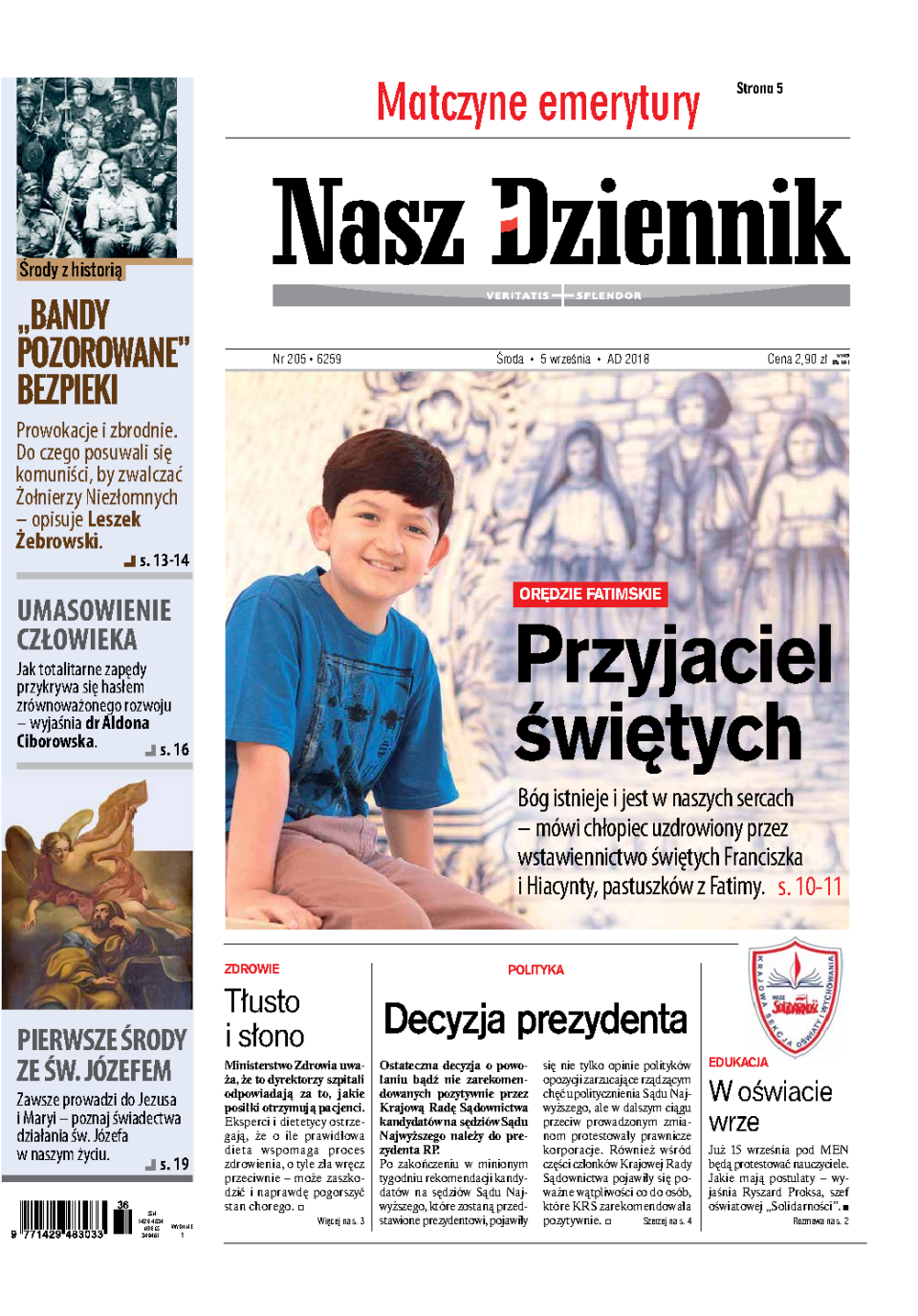 Nasz Dziennik z dnia 05.09.2018 wydanie PDF