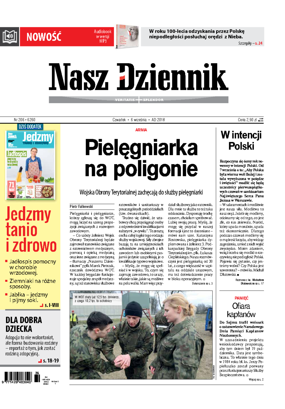 Nasz Dziennik z dnia 06.09.2018 wydanie PDF