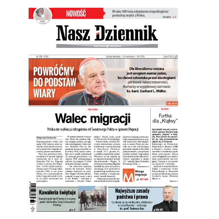 Nasz Dziennik z dnia 08.09.2018 wydanie PDF