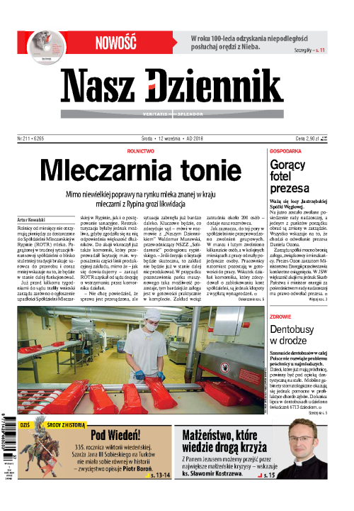 Nasz Dziennik z dnia 12.09.2018 wydanie PDF