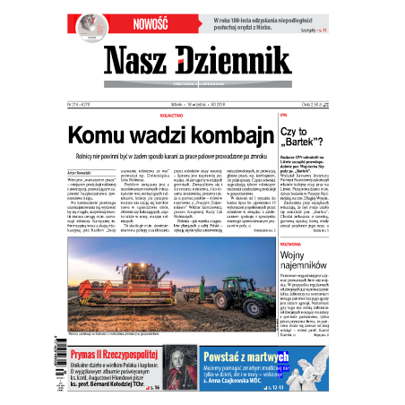 Nasz Dziennik z dnia 18.09.2018 wydanie PDF