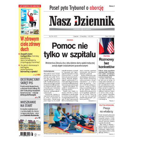 Nasz Dziennik z dnia 20.09.2018 wydanie PDF