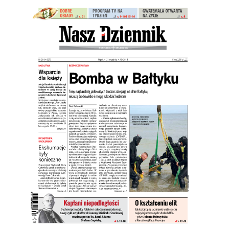 Nasz Dziennik z dnia 21.09.2018 wydanie PDF