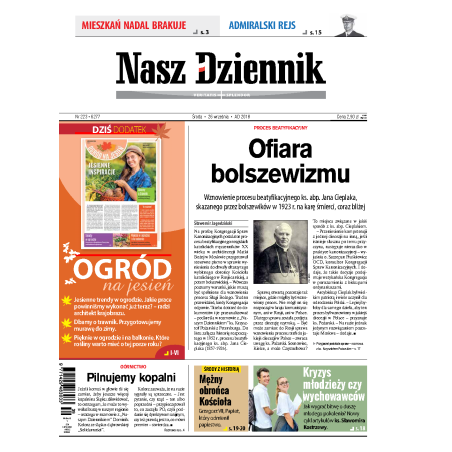 Nasz Dziennik z dnia 26.09.2018 wydanie PDF