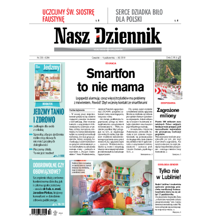 Nasz Dziennik z dnia 04.10.2018 wydanie PDF