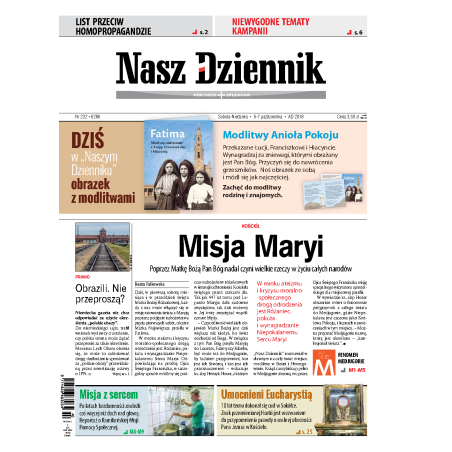 Nasz Dziennik z dnia 06.10.2018 wydanie PDF