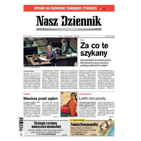 Nasz Dziennik z dnia 10.10.2018 wydanie PDF