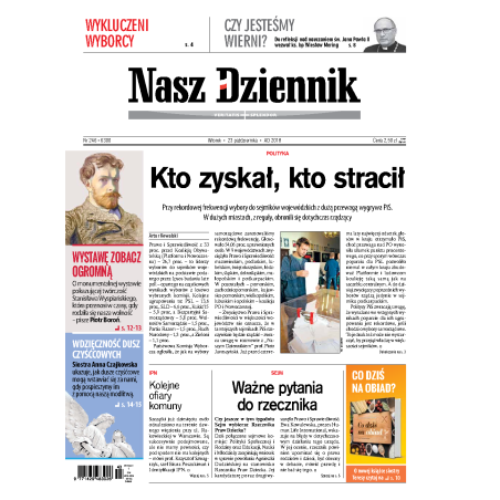 Nasz Dziennik z dnia 23.10.2018 wydanie PDF