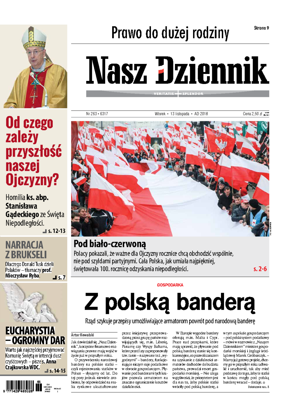 Nasz Dziennik z dnia 13.11.2018 wydanie PDF