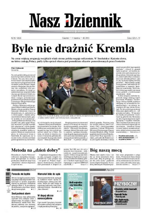 Nasz Dziennik z dnia 11.04.2013 wydanie PDF