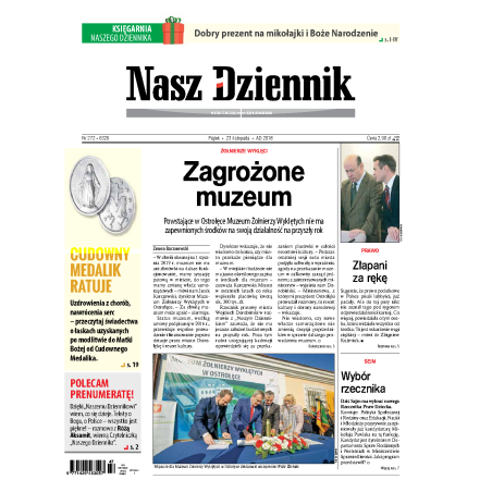 Nasz Dziennik z dnia 23.11.2018 wydanie PDF
