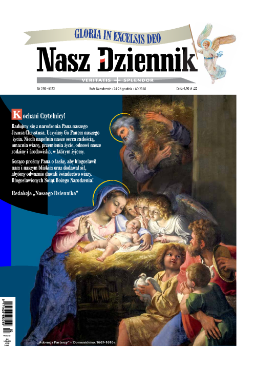 Nasz Dziennik z dnia 24.12.2018 wydanie PDF