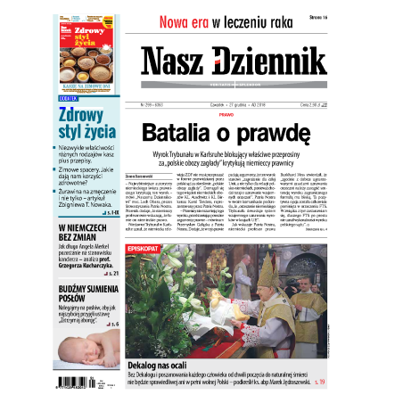 Nasz Dziennik z dnia 27.12.2018 wydanie PDF