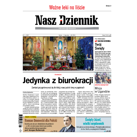 Nasz Dziennik z dnia 02.01.2019 wydanie PDF