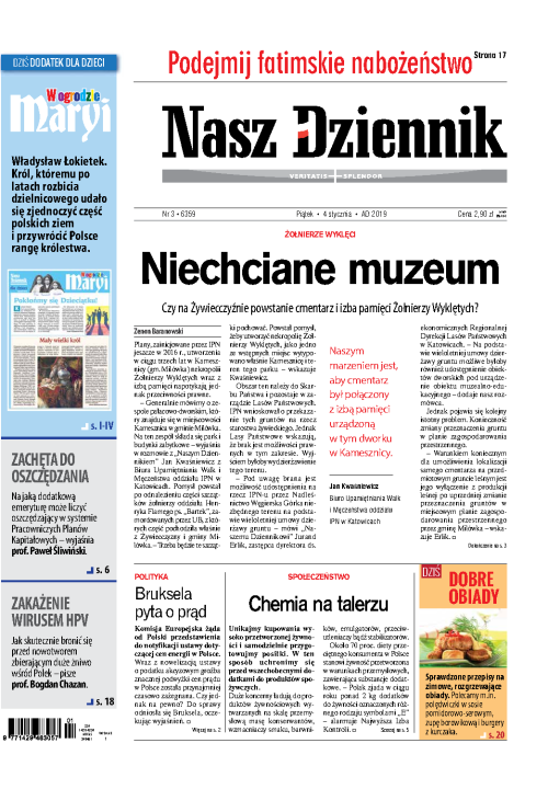 Nasz Dziennik z dnia 04.01.2019 wydanie PDF