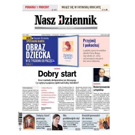 Nasz Dziennik z dnia 05.01.2019 wydanie PDF