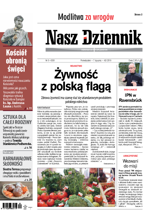 Nasz Dziennik z dnia 07.01.2019 wydanie PDF